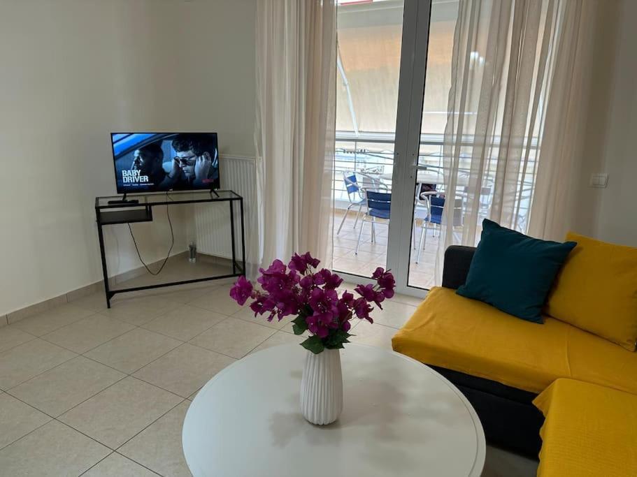 Riviera Beach, Seaside Spacious Apt. Anavyssos Buitenkant foto