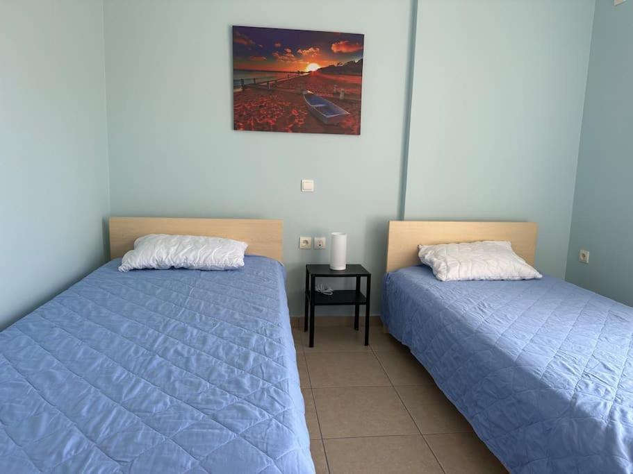 Riviera Beach, Seaside Spacious Apt. Anavyssos Buitenkant foto