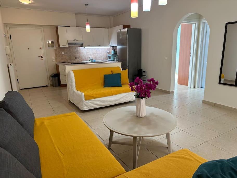 Riviera Beach, Seaside Spacious Apt. Anavyssos Buitenkant foto