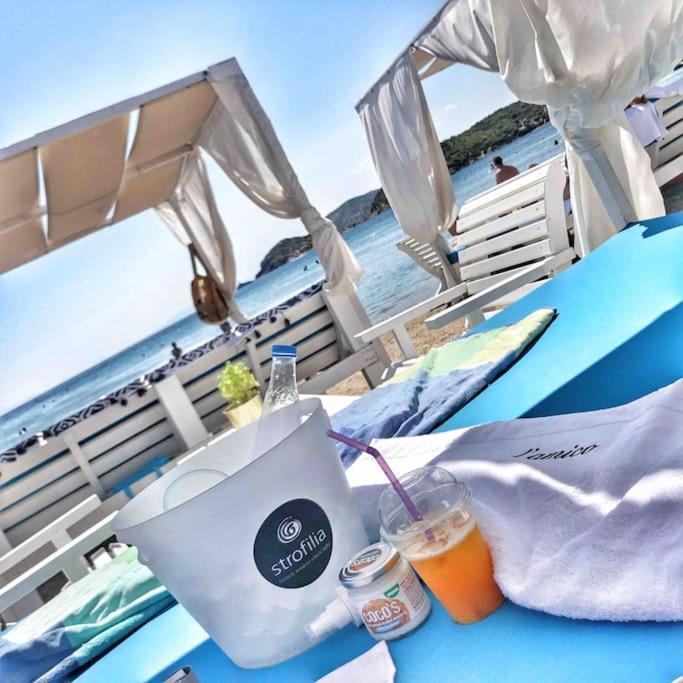 Riviera Beach, Seaside Spacious Apt. Anavyssos Buitenkant foto